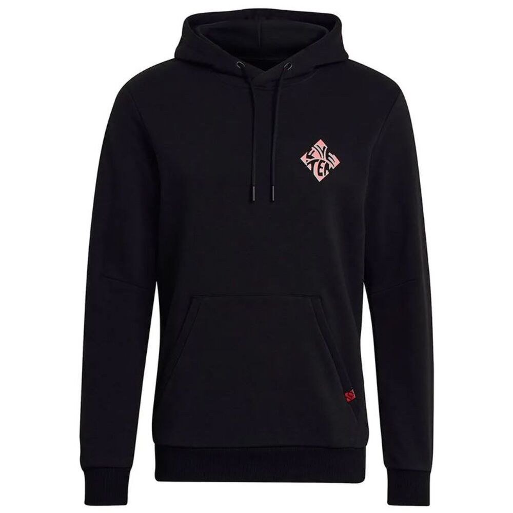 Five Ten Mens Cotton Blend Drawstring Hoodie / Black